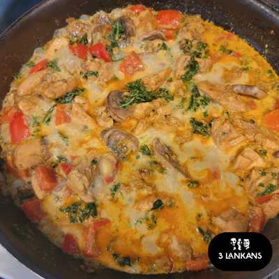 Keto Chicken & Vegetable Curry